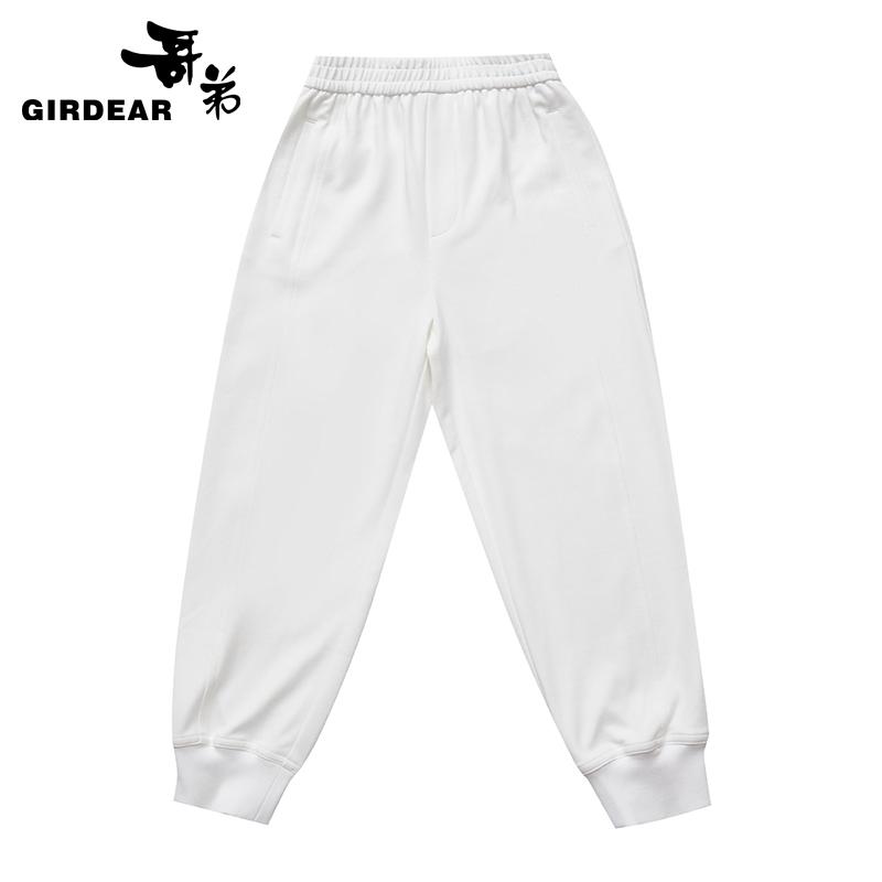 哥弟  亲子系列宽松舒适束脚运动休闲裤119542