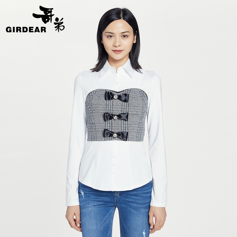 哥弟 蝴蝶结造型抹胸1300561