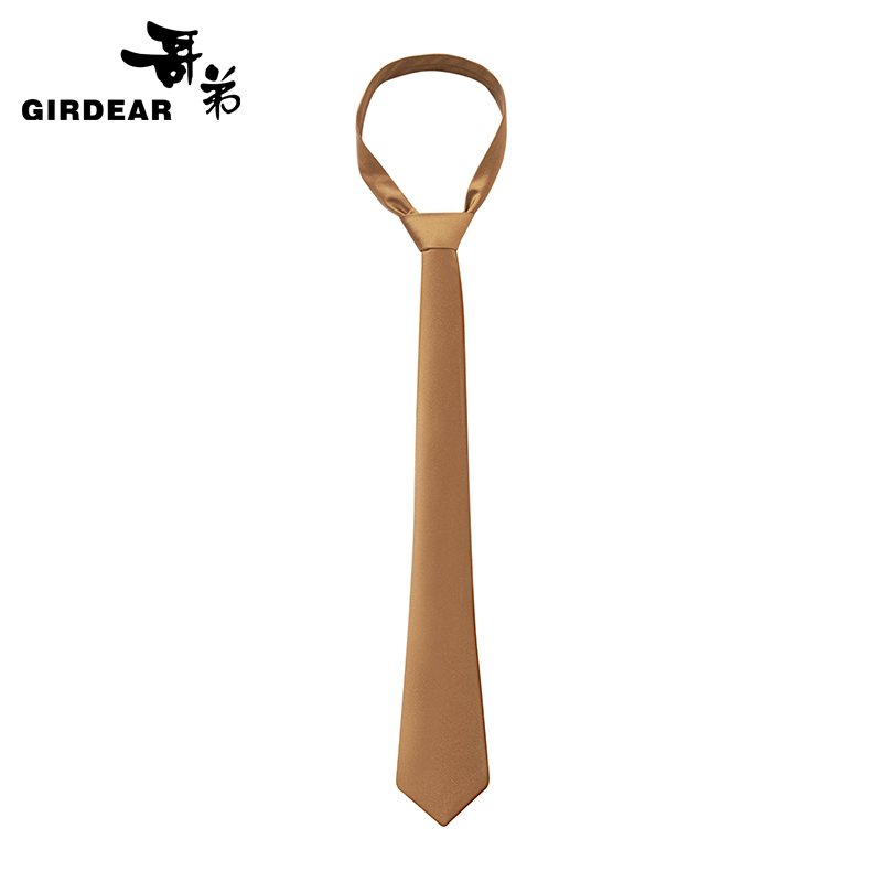 哥弟  经典百搭斜纹手打领带配饰180053