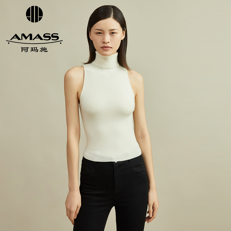 AMASS阿玛施 高领打底背心5392354