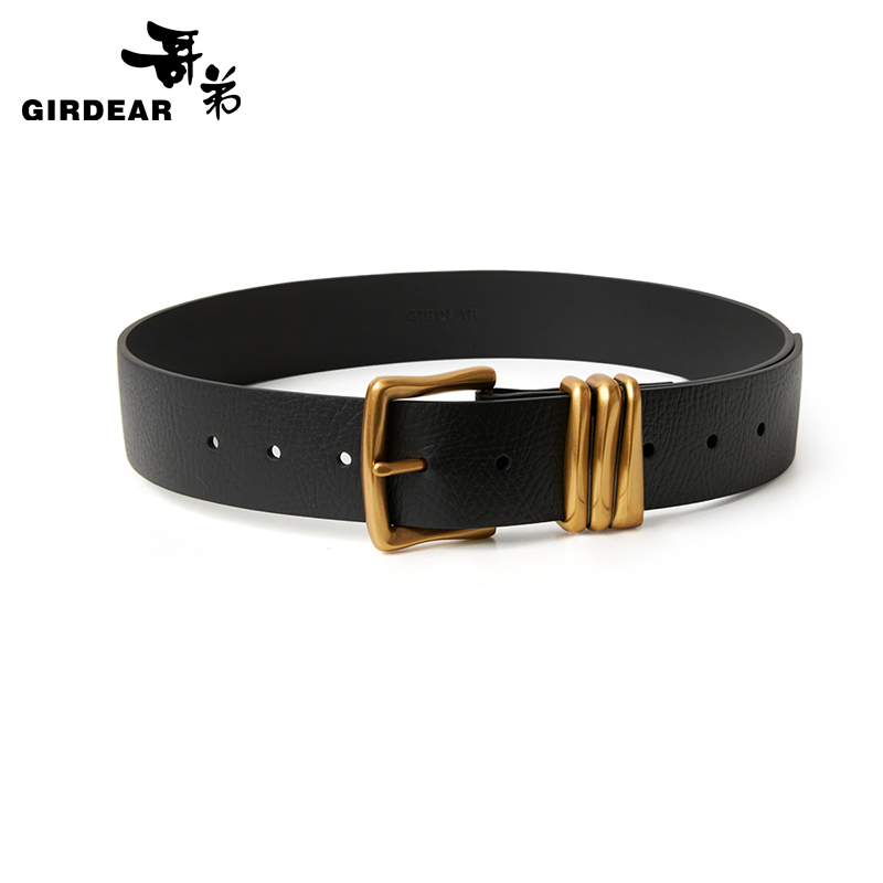 哥弟  复古摩登宽面造型腰带1900497