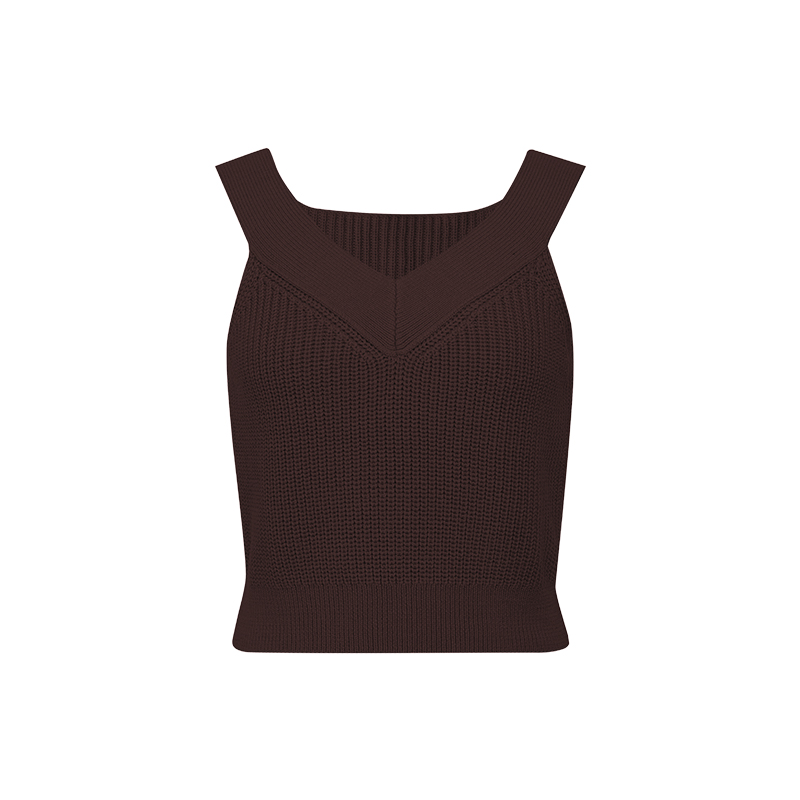 乌木棕-背心