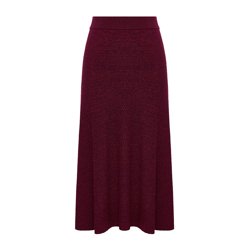 酒红紫-半裙